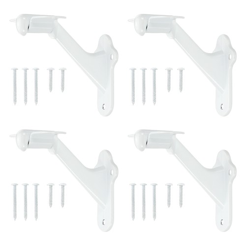 4pack white handrail bracket - 4pack,