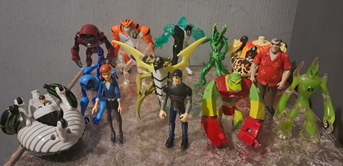 Ben action figures x 14 - ben,