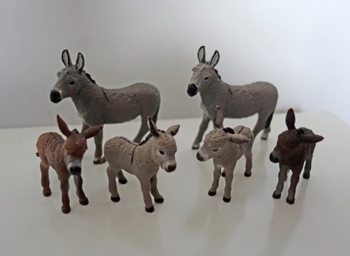 Joblot bundle schleich donkey - bundle,