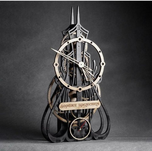 New gift skeleton clock - new,