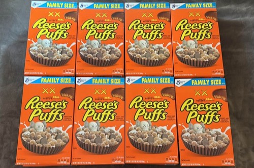 Kaws reese puffs cereal - reese’s,