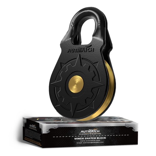 Autmatch winch snatch block - autmatch,