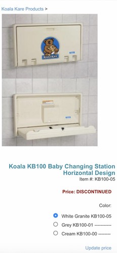 Koala kare kb100 - baby, changing