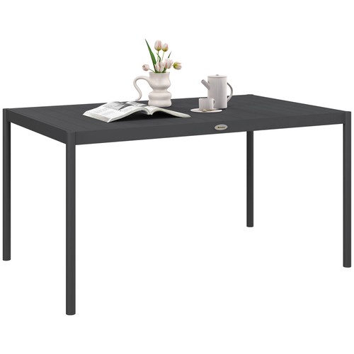 Outsunny 145cm garden table - outsunny,