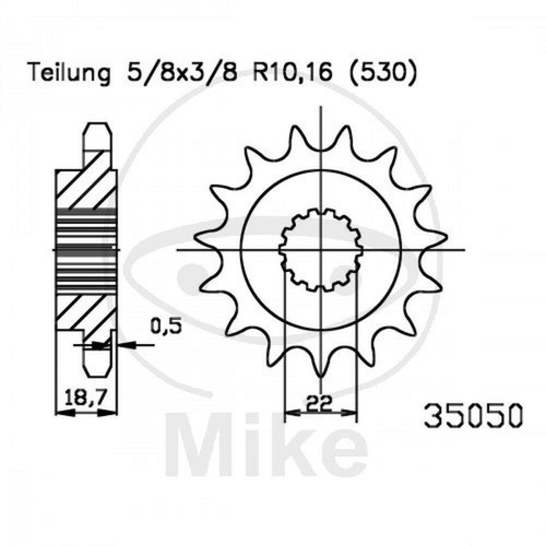 Sprocket z14 530 - z14,
