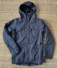 Burton Men’s Denim Blue Covert Ski Snowboard Jacket Size XS Excellent Condition