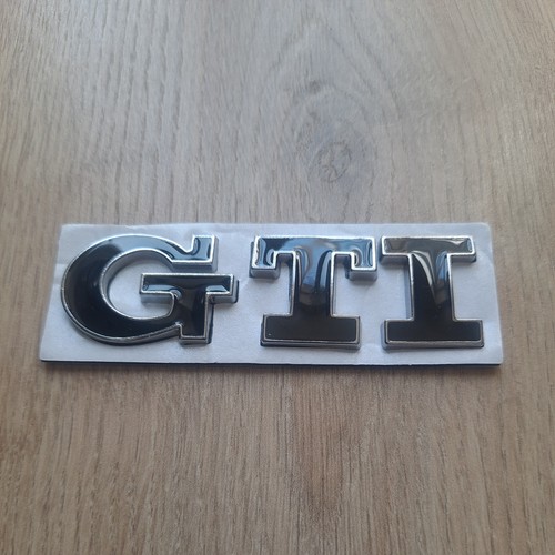 Gti rear tailgate boot badge - tailgate,