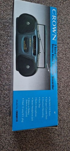 Vintage crown stero radio - vintage,