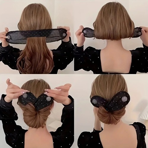 Magic hair clip - donut, bun