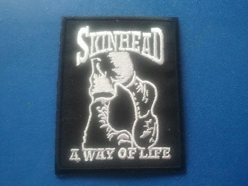 Skinhead sew iron on - skinhead, /