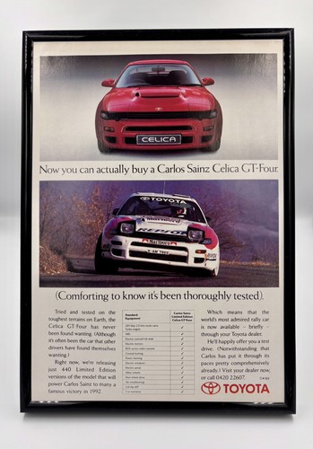 Framed 1992 toyota celica - 1992, 4