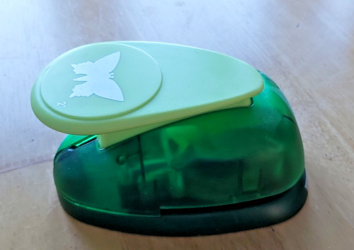 Butterfly paper card punch - 2",