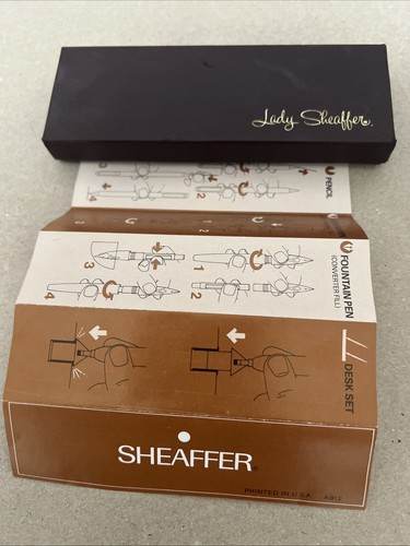 Vtg lady sheafferpen - lady, &