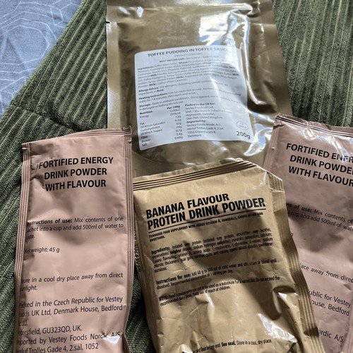 British army mod ration pack - army,