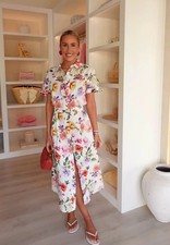 ZARA NEW WOMAN BELTED FLORAL