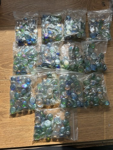 Glass pebbles for vase - glass,