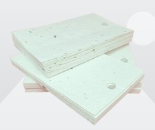 25 Plantable Gift Tags, Seeded Card, Plantable Seed Paper, Gift Tag, Swing Tag