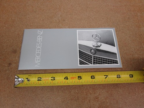 1972 mercedes benz full line - mercedes-benz,