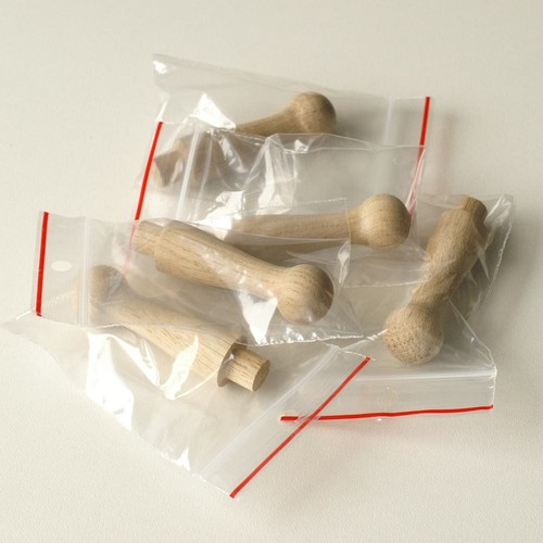 Dia 17mm solid oak wood - wood, hanger