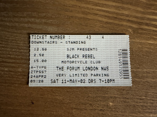 Black rebel motorcycle club - black,