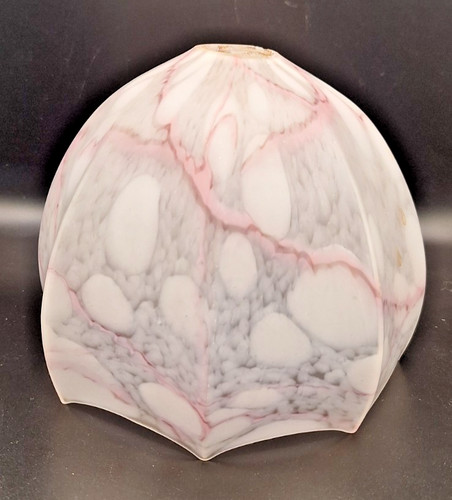 Art deco glass pink - art, marble