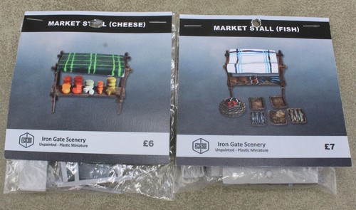 28mm medieval scenery market - 28mm,
