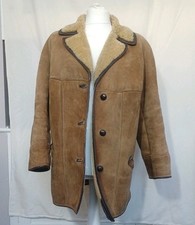 MENS TAN SHEEPSKIN SHEARLING