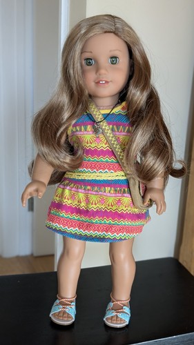 American girl doll lea - american,