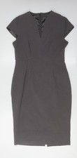 Pied A Terre Grey Sheath Dress, Size 10, Women’s Business Wear