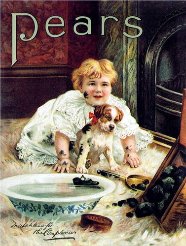 Pears soap retro metal - soap,,