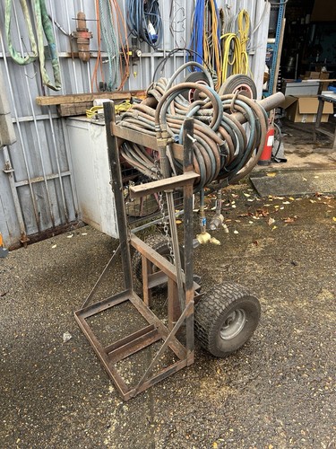 Oxy propane gas bottle trolley - bottle,