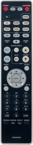 Rc004pmcd replaced remote - replaced, for