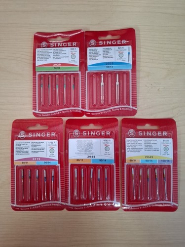 Singer sewing machine needles - singer,