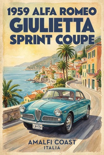 1959 alfa romeo giulieta - alfa,