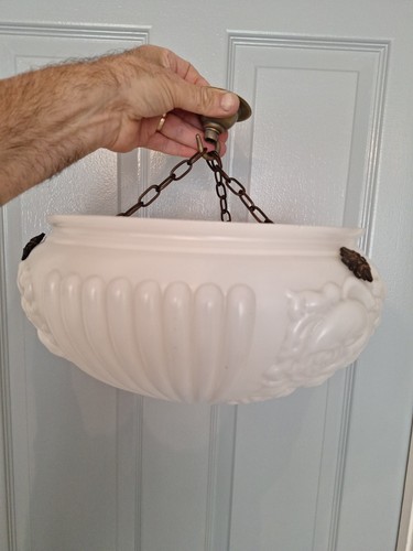 Large milk glass - large, light