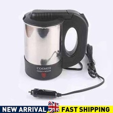 12V Travel Kettle 500ML Car Boiler Hot Water Heater Portable Cigarette Lighter