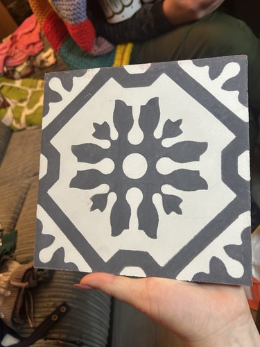 Bert and may encaustic cement - bert,