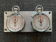 Presta Super Stopwatch Set Rally Timer Chronometre