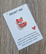 Fox Pocket Hug Token Keepsake