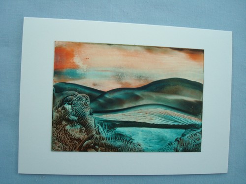 Original encaustic wax - encaustic, art