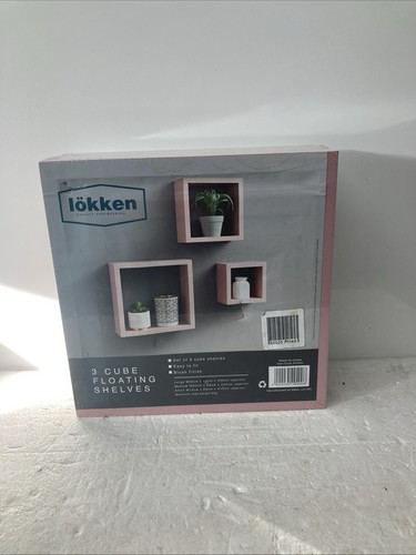 Lokken cube floating shelves - ,