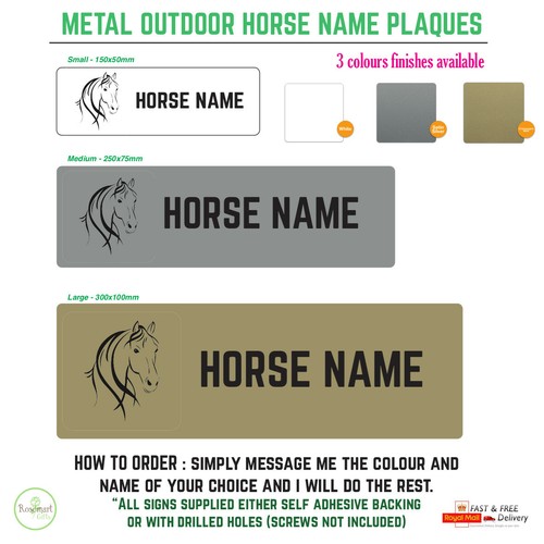 Outdoor personalised horse - personalised,