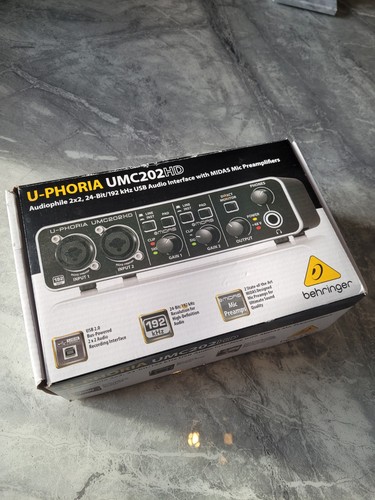 Behringer phoria umc202hd - behringer,