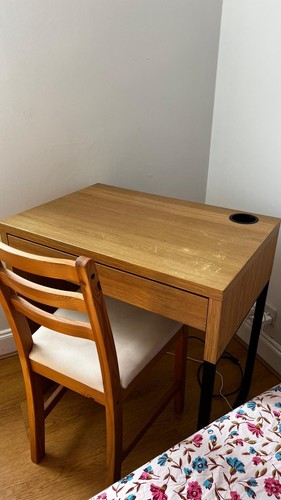 Ikea micke desk oak with - micke,