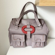 Orla Kiely Leather Satchel