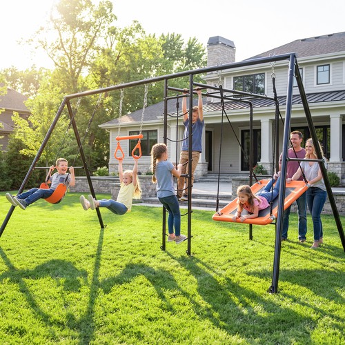 Heavy duty metal swing - heavy,