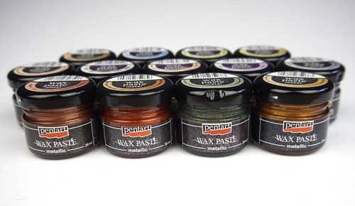Pentart beeswax based metallic - beeswax,