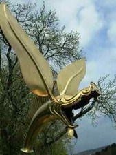 Carnyx of Tingtinac Celtic Brass  War Functional Trumpet Horn Halloween