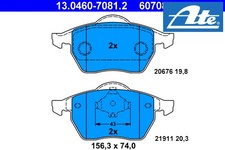 FRONT BRAKE PADS SET