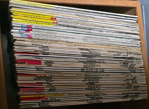 Classical vinyl records - 61,